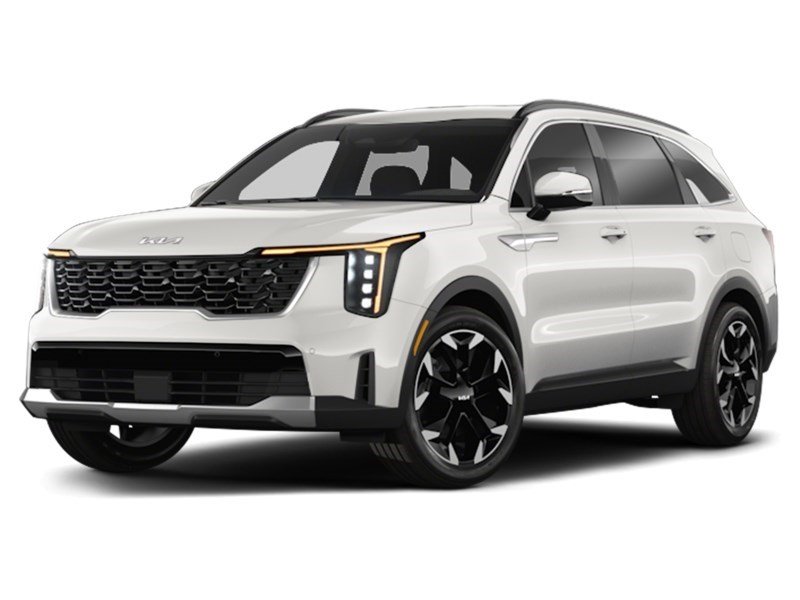 2025 Kia Sorento EX AWD Glacial White Pearl  Shot 1