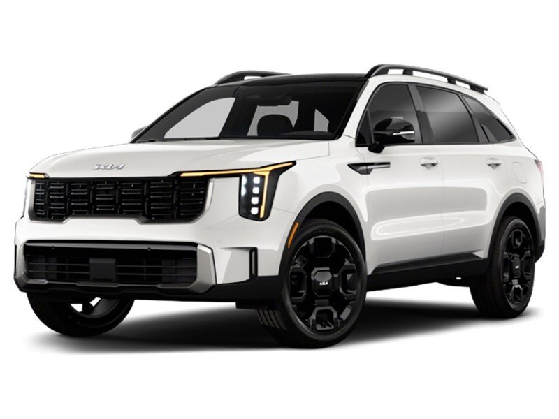 2025 Kia Sorento X-Line AWD Glacial White Pearl  Shot 7