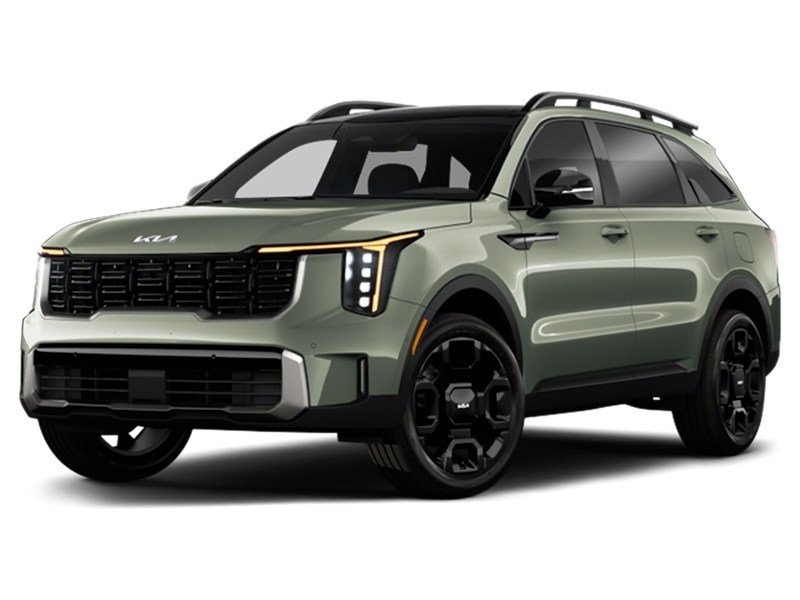 2025 Kia Sorento X-Line AWD Jungle Green  Shot 8
