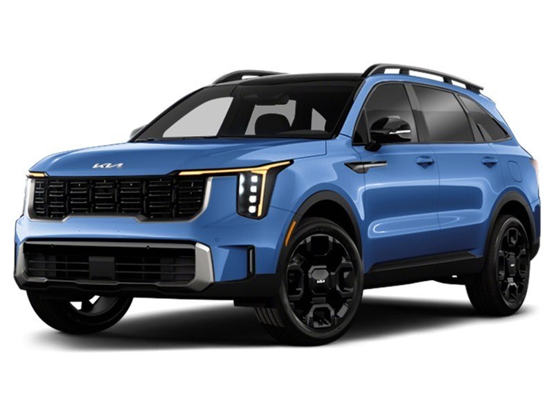 2025 Kia Sorento X-Line AWD Midnight Lake Blue  Shot 13