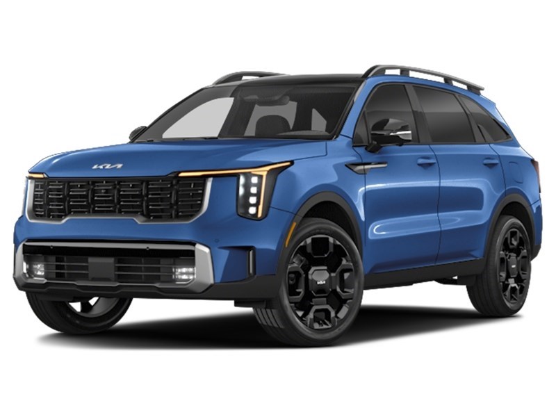 2025 Kia Sorento X-Line Limited AWD w/Black Interior Midnight Lake Blue  Shot 1