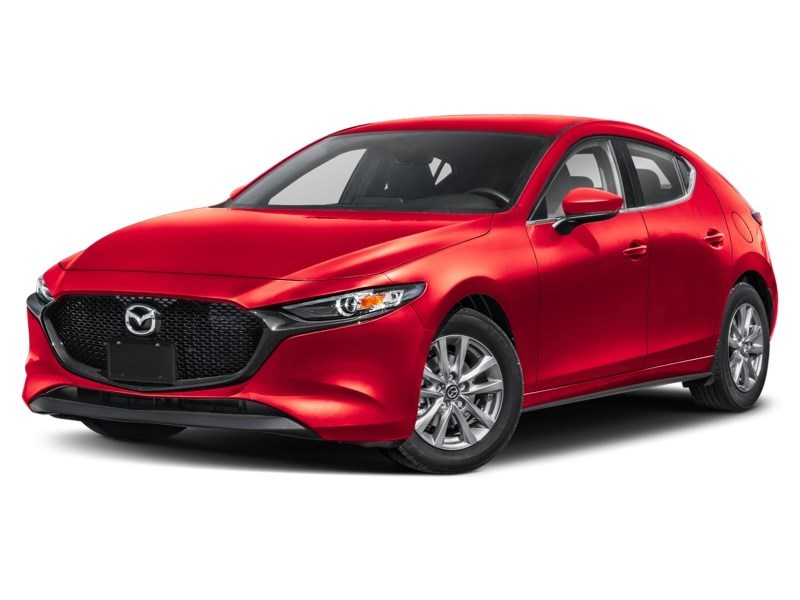 2025 Mazda Mazda3 Sport GX Auto FWD Soul Red Crystal Metallic  Shot 20