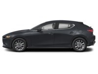 2025 Mazda Mazda3 Sport GX Auto FWD Jet Black Mica  Shot 3