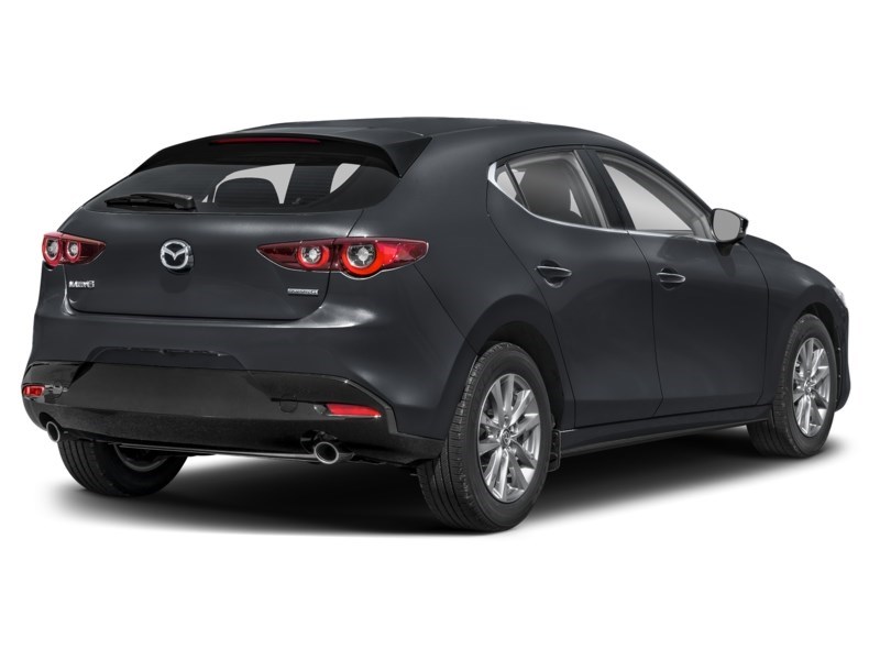 2025 Mazda Mazda3 Sport GX Auto FWD Jet Black Mica  Shot 2