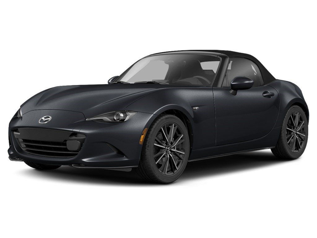 Jet Black Mica 2026 Mazda MX-5 Convertible Manual
