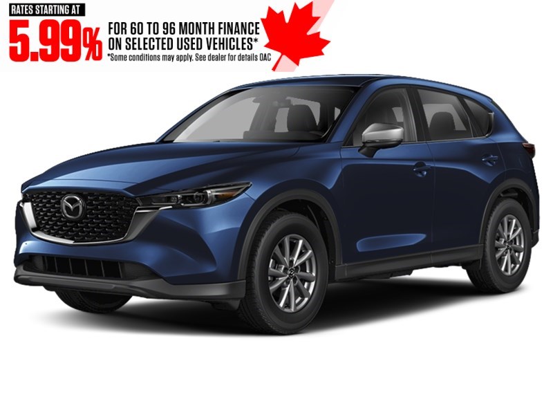 2025 Mazda CX-5 GS AWD Deep Crystal Blue Mica  Shot 3