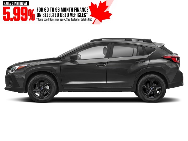 2024 Subaru Crosstrek Convenience AWD Crystal Black Silica  Shot 3