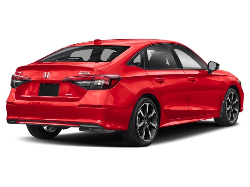 2025 Honda Civic Hybrid Sport Touring eCVT Rallye Red  Shot 6