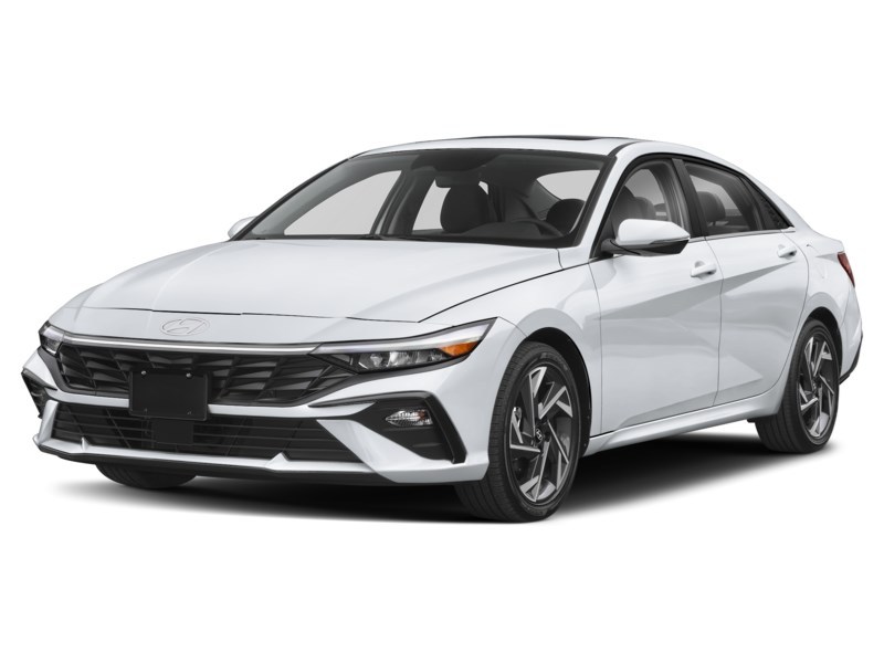 2025 Hyundai Elantra HEV Luxury DCT Atlas White  Shot 4