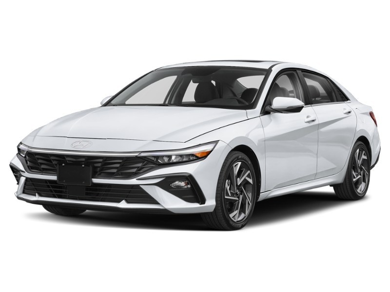 2026 Hyundai Elantra HEV Luxury Sedan Atlas White  Shot 4