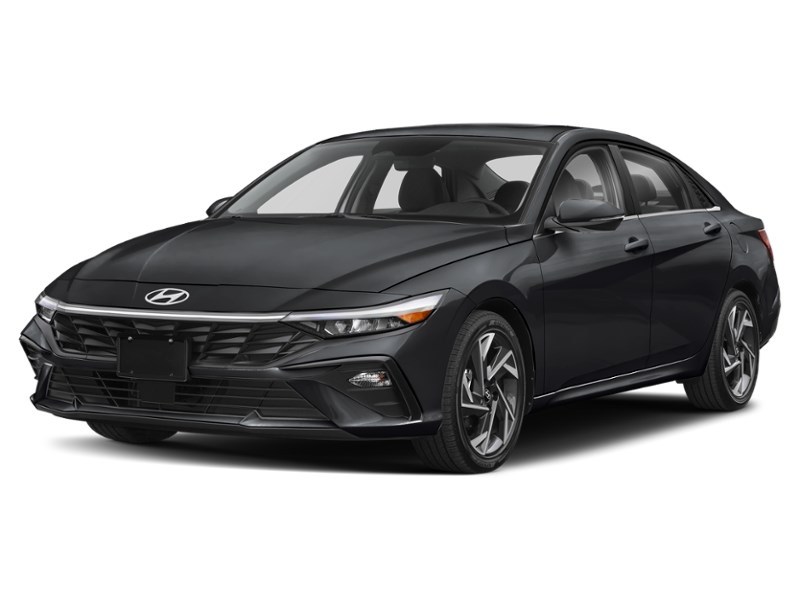 2026 Hyundai Elantra HEV Luxury Sedan Abyss Black  Shot 4