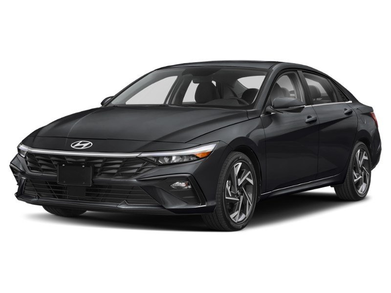 2026 Hyundai Elantra HEV Luxury Sedan Abyss Black  Shot 4