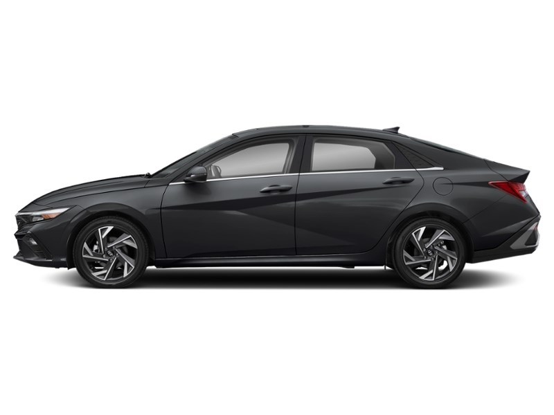 2026 Hyundai Elantra HEV Luxury Sedan Abyss Black  Shot 3