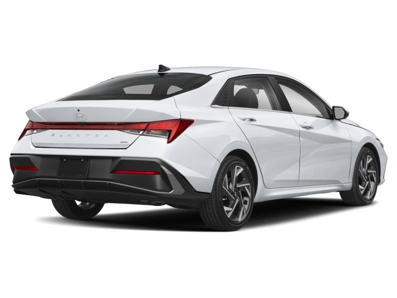 2025 Hyundai Elantra HEV Luxury DCT Atlas White  Shot 6