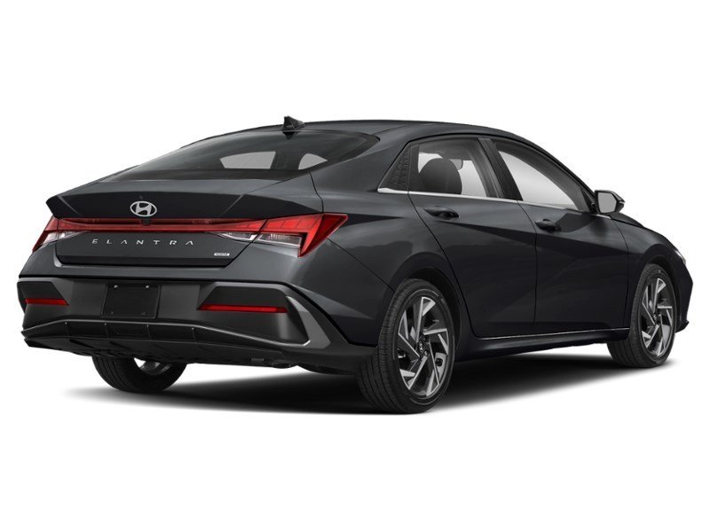 2026 Hyundai Elantra HEV Luxury Sedan Abyss Black  Shot 2