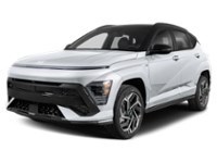 2025 Hyundai Kona 1.6T N Line Ultimate AWD w/Two-Tone Roof Atlas White w/Abyss Black Roof  Shot 3