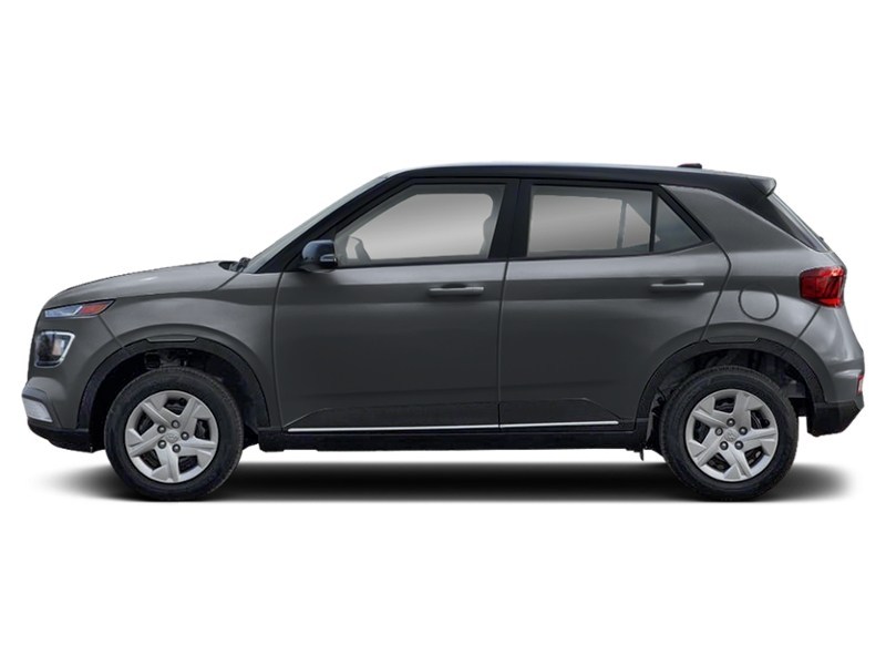 2025 Hyundai Venue Essential IVT w/Two-Tone Shimmering Silver w/Black Roof  Shot 4