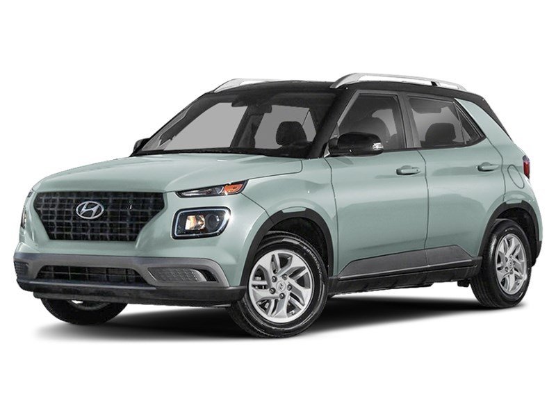 2026 Hyundai Venue Preferred IVT w/Two-Tone Mirage Green w/Black Roof  Shot 1