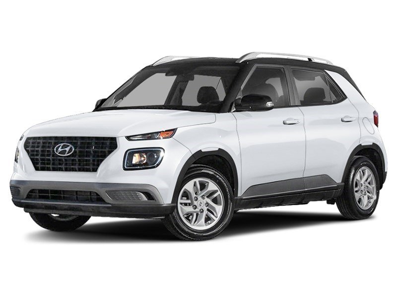 2023 Hyundai Venue Preferred IVT w/Two-Tone Typhoon Silver w/Black Roof  Shot 3
