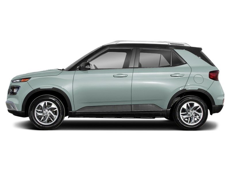 2026 Hyundai Venue Preferred IVT w/Two-Tone Mirage Green w/Black Roof  Shot 4