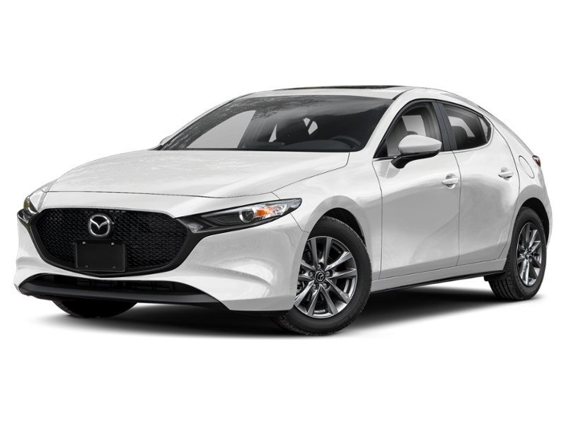 2025 Mazda Mazda3 Sport GS Auto FWD Snowflake White Pearl  Shot 2