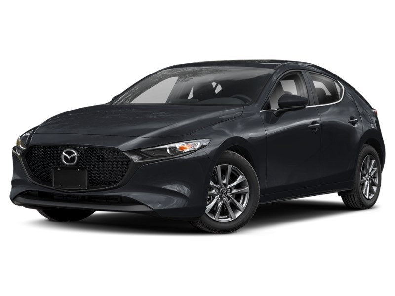 2025 Mazda Mazda3 Sport GS Auto FWD Jet Black Mica  Shot 11