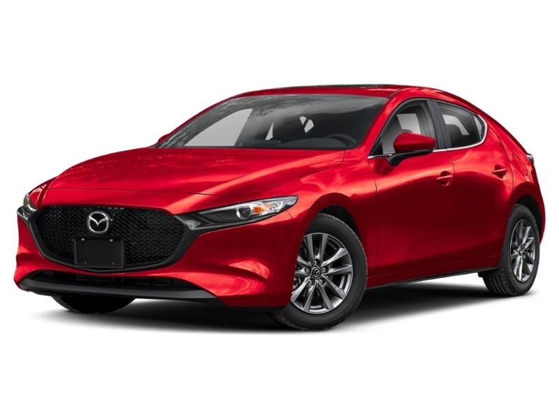 2025 Mazda Mazda3 Sport GS Auto FWD Soul Red Crystal Metallic  Shot 21