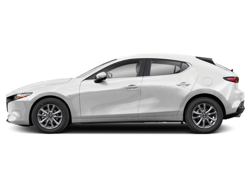 2025 Mazda Mazda3 Sport GS Auto FWD Snowflake White Pearl  Shot 4