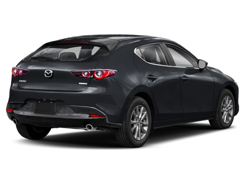 2025 Mazda Mazda3 Sport GS Auto FWD Jet Black Mica  Shot 9