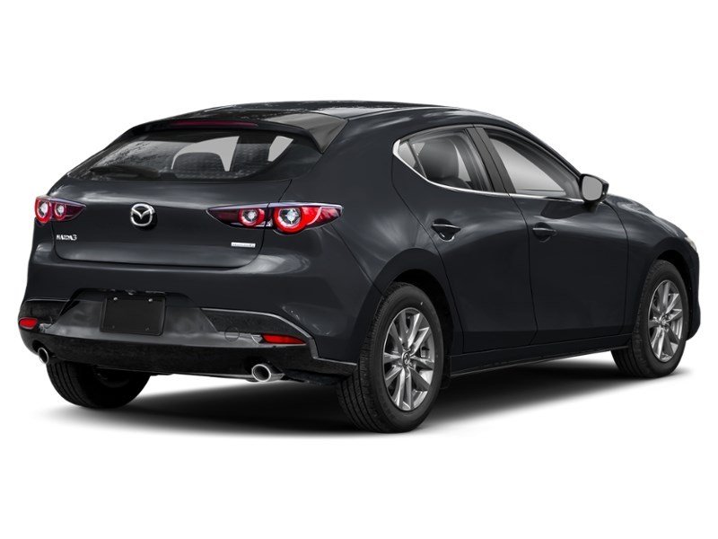 2025 Mazda Mazda3 Sport GS Auto FWD Jet Black Mica  Shot 9