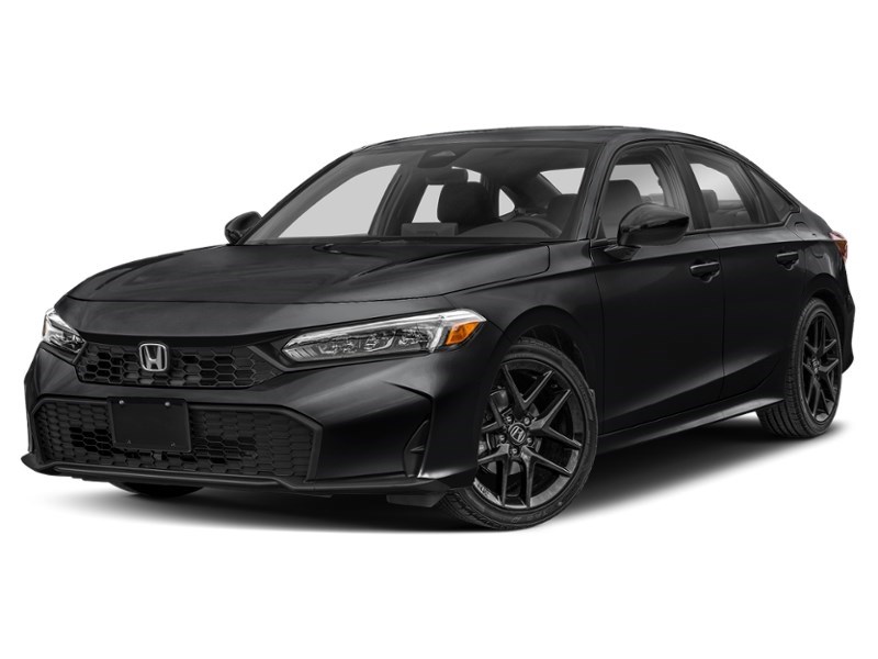 2026 Honda Civic Sport CVT Crystal Black Pearl  Shot 4