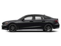 2025 Honda Civic Sport CVT Crystal Black Pearl  Shot 3