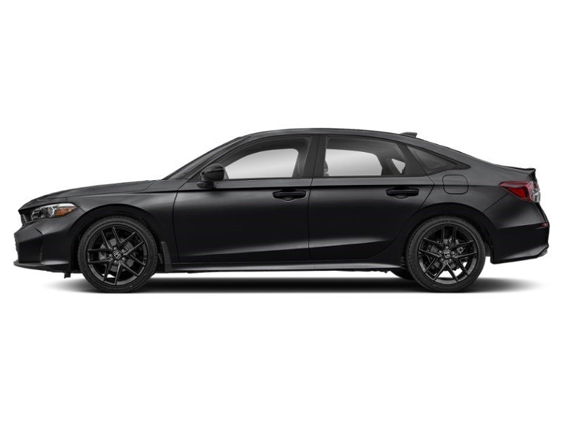 2025 Honda Civic Sport CVT Crystal Black Pearl  Shot 5