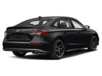 2025 Honda Civic Sport CVT Crystal Black Pearl  Shot 2