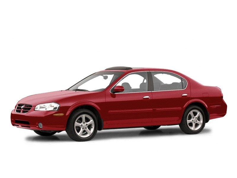 2001 Nissan Maxima 4dr Sdn GLE Auto Merlot  Shot 2