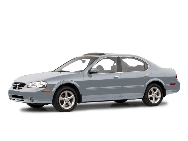2001 Nissan Maxima 4dr Sdn GLE Auto Satin Blue Metallic  Shot 3