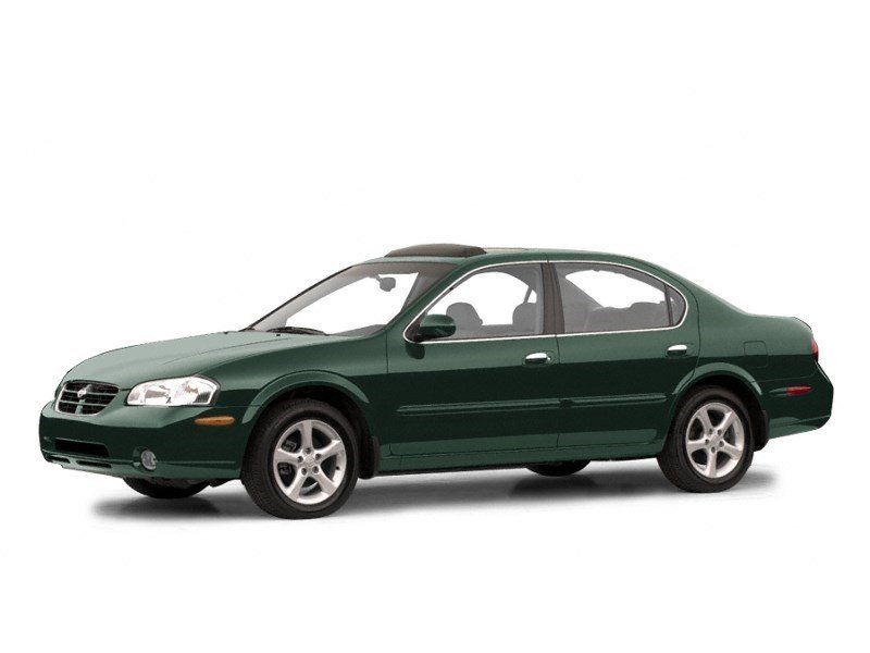 2001 Nissan Maxima 4dr Sdn GLE Auto Sherwood Green Pearl  Shot 4