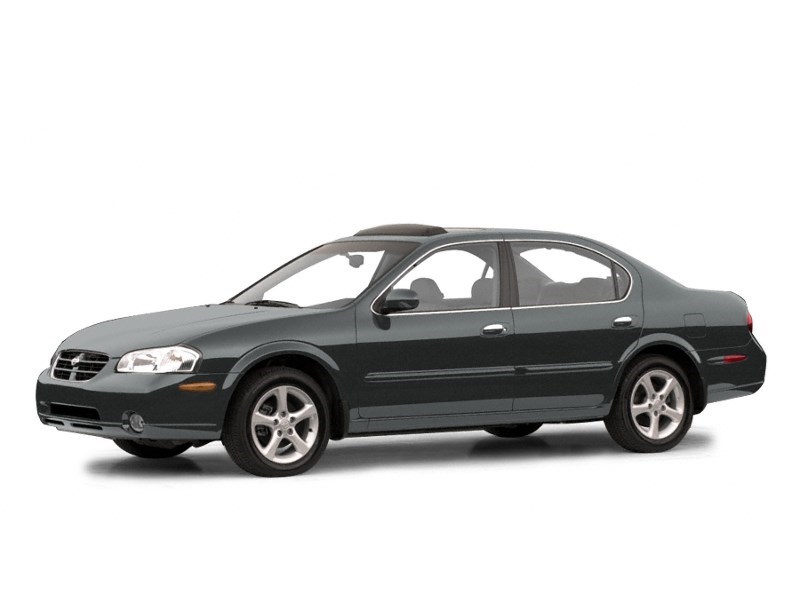 2001 Nissan Maxima 4dr Sdn GLE Auto Gray Lustre Metallic  Shot 7