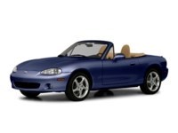 2003 Mazda MX-5 Miata 2dr Conv Manual Midnight Blue  Shot 3