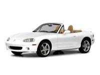 2003 Mazda MX-5 Miata 2dr Conv Manual Pure White  Shot 6