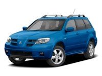 2004 Mitsubishi Outlander 4dr LS Pacific Blue  Shot 2