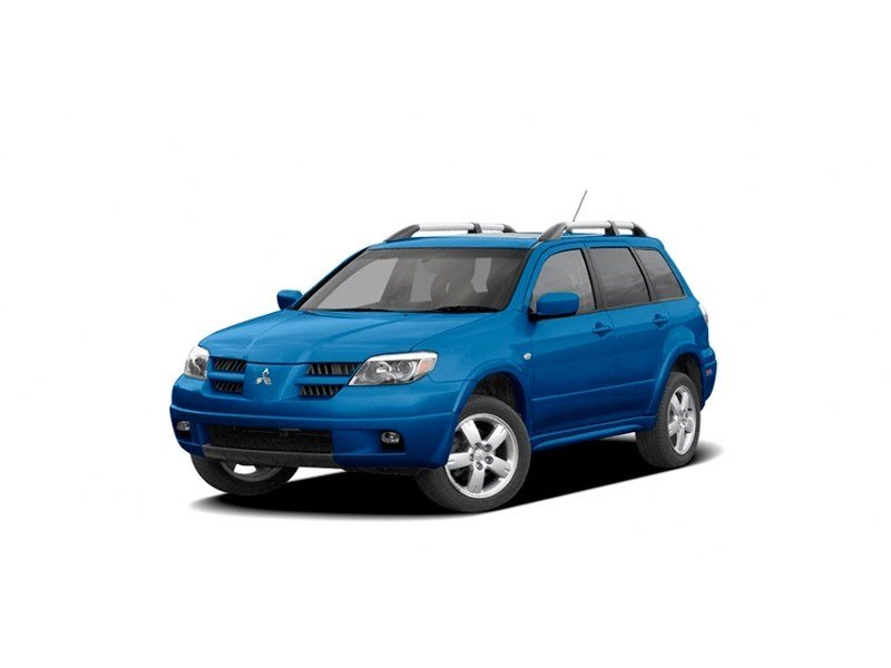 2004 Mitsubishi Outlander 4dr LS Pacific Blue  Shot 1
