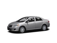 2010 Toyota Corolla 4dr Sdn Auto CE Classic Silver Metallic  Shot 1
