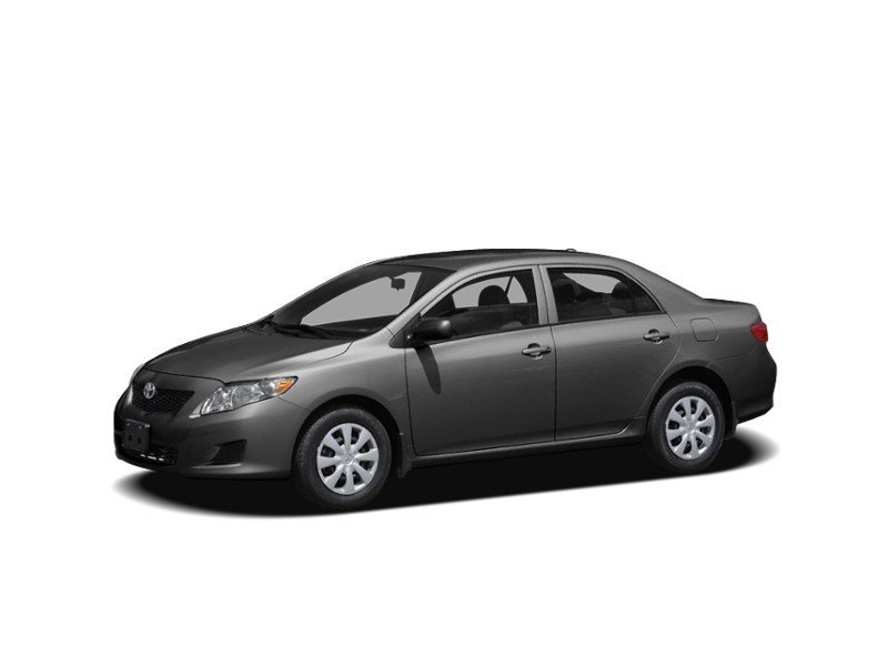 2010 Toyota Corolla 4dr Sdn Auto CE Magnetic Grey Metallic  Shot 2