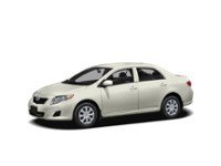 2010 Toyota Corolla 4dr Sdn Auto CE Alpine White  Shot 5