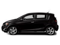 2012 Chevrolet Sonic 5dr HB LT Black  Shot 3