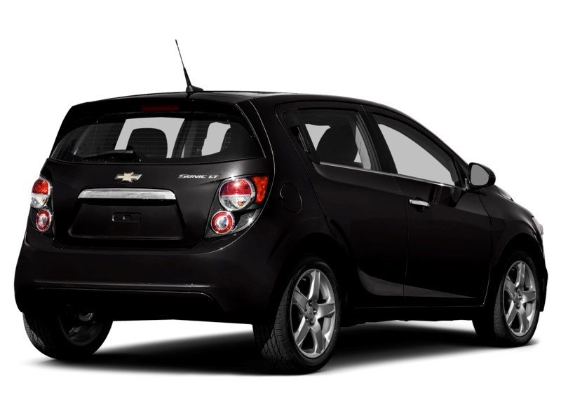 2012 Chevrolet Sonic 5dr HB LS Black  Shot 2