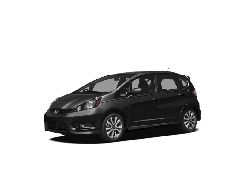 2012 Honda Fit 5dr HB Auto Sport Crystal Black Pearl  Shot 10