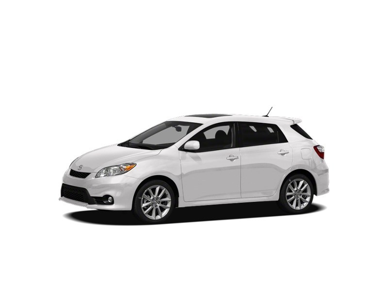 2012 Toyota Matrix 4dr Wgn Auto FWD Alpine White  Shot 1