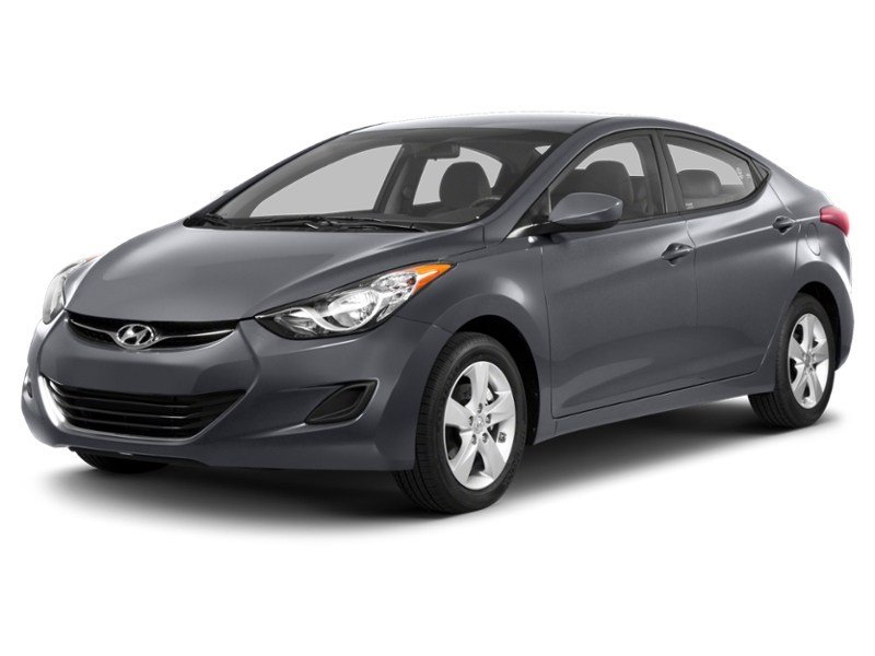 2013 Hyundai Elantra 4dr Sdn Auto GL Harbour Grey Metallic  Shot 4